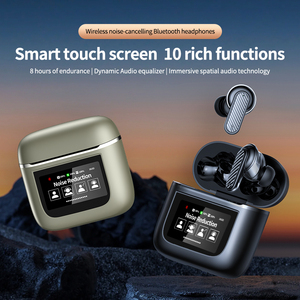 Yw05 TWS BT Tai nghe không dây thông minh LCD màn hình cảm ứng tai nghe thể thao EarBuds ANC Built-in microphone không thấm nước chơi game VS V8 - Product Image 3