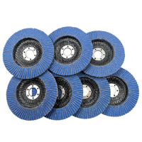 Disque à lamelles en zircone alumineuse Dongtai, support en fibre de verre, grains 40, 60, 80, diamètre 100 mm, disque abrasif OEM, disque de ponçage