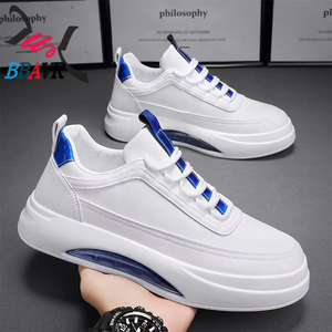 Zapatillas Deportivas Casuales para Hombre, Ligeras, Transpirables, con Parte Superior de PU, Suela Gruesa, Cómodas, Antideslizantes, a la Moda, para Primavera - Product Image 3