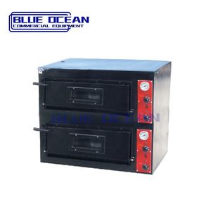 <span class=keywords><strong>Four</strong></span> à <span class=keywords><strong>pizza</strong></span> électrique au gaz Blue Ocean en acier inoxydable, double couche, grande capacité, bac à miettes amovible, usage commercial pour boulangerie, certifié CE - Product Image 1