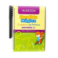 Cuaderno de Práctica de Matemáticas para Niños con Impresión Personalizada, Encuadernado en Espiral, OEM ODM, Libro de Aprendizaje Preescolar, Impresión Directa de Fábrica