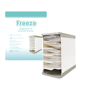 Conteneur de stockage du lait maternel, réutilisable et essentiel pour l'allaitement, organisateur et <span class=keywords><strong>tour</strong></span> de congélation pour les sacs de stockage du lait maternel - Product Image 1