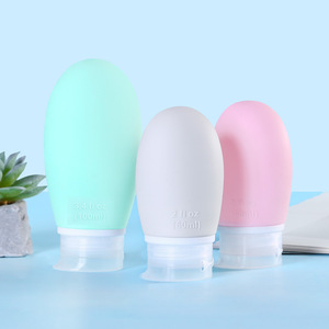 Silicone <b>Dispensing</b> <b>Bottles</b> 89ml Leak Proof Travel <b>Bottle</b> Set For Toiletries - Product Image 2