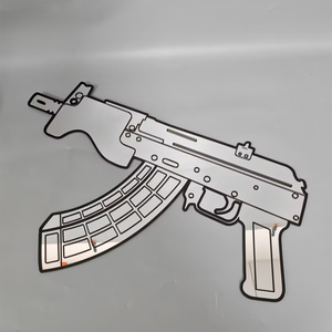 Autocollants muraux d'anniversaire transparents autocollants au design moderne, découpés au laser, en feuille acrylique <span class=keywords><strong>miroir</strong></span> couleur arc-en-ciel irrégulière - Product Image 3