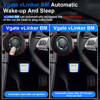 Escáner OBD2 Vgate VLinker BM ELM327 para Android/iOS 4.0/WiFi, Herramienta de Diagnóstico Automotriz Compatible