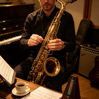 Vis de cou de saxophone professionnelle OEM, lourde, en laiton, pour une résonance accrue, pour saxophone alto/ténor