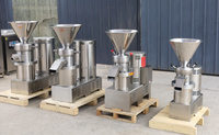 50-100 kg/h cacahuète pistache faire machine à beurre d'herbes moulin colloïdal alimentaire moutarde et moudre sauce tomate commerciale faisant la Machine