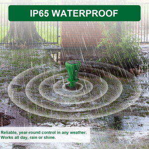 Năng lượng mặt trời Powered siêu âm Pest Repeller cho ngoài trời mục tiêu rắn nốt ruồi và gophers pin hỗ trợ - Product Image 2