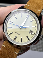 Montre pour homme de style décontracté de luxe, titane, automatique, superluminescente, résistante à l'eau 100 m, montre-bracelet