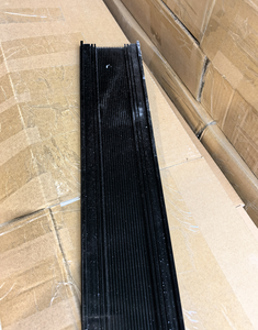 Customized <strong>White</strong> PVC/<strong>UPVC</strong>/ABS/PP/HDPE Plastic Extrusion Profiles Mounting Fabric Track <strong>Trims</strong> Durable Industrial Design Kebao - Product Image 3
