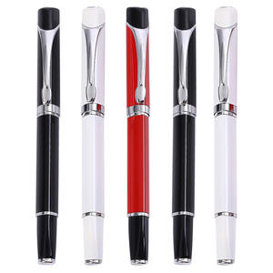 Customized Logo Ballpoint Pen Promotional Gift with Black <b>White</b> Gold <b>Silver</b> Metal Body Twist Metal Pen Design - Product Image 2