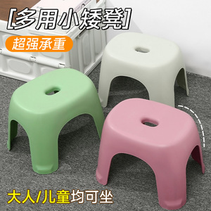 Taburete de plástico Autonomy de gran tamaño, material PP grueso, para el hogar, sala de estar, baño, ducha, cambio de zapatos - Product Image 3