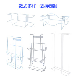 Vinyl <b>Glove</b> Box Rack Wall Mounted Single Layer Storage Organizer For Kitchen Lab Use - Product Image 2