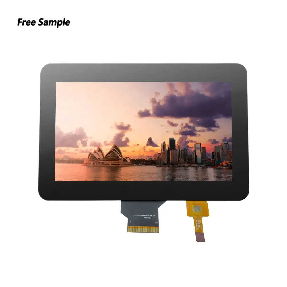 Gratis Monster 7 Inch 800X480 Vierkant Ultra Breed 40 50 Pin Rgb 7 "Monitor Ips Tft Capacitief Touchscreen Paneel Lcd-Display Module