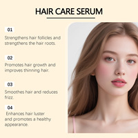 Serum Penguat Rambut Anti Ketombe, Menutrisi, Menghaluskan, Menebalkan 50ml Melembapkan Kulit Kepala Memperkuat Akar Rambut Lebih Sehat Menyegarkan