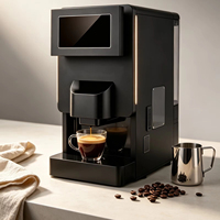 Nouvelle machine à café en acier inoxydable 2026, usage commercial et domestique, machine à expresso et cappuccino
