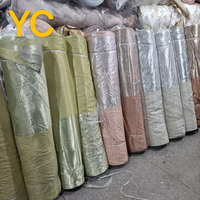 Soldes Exceptionnelles : Tissu Occultant Microfibre Brillant à Rayures, 100% Polyester, Qualité Supérieure, Idéal pour Rideaux et Textiles de Maison