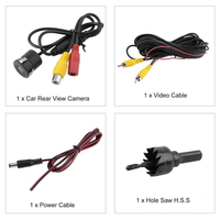 Caméra de recul pour voiture AHD CVBS 720P/1080P, caméra de stationnement avant et arrière universelle