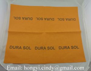 Kích Thước Lớn 50x70Cm Logo In 80% Viscose 20% Polyester Đức Không Dệt Cam Siêu Thấm Làm Sạch Vải - Product Image 4
