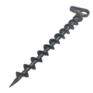 Camping Tent Pegs & Mallets Plastic <b>Screw</b>-in Design for <b>Secure</b> Tent Stakes - Product Image 4
