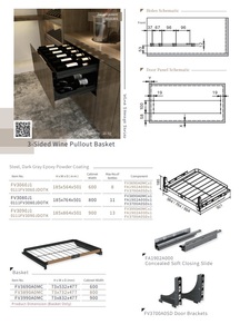 Estantes Extensibles para Botellas de Vino, Color Gris Oscuro, con Recubrimiento Epóxico, Fácil Acceso, Capacidad de 16 kg, para Despensa, Marca OEM - Product Image 2