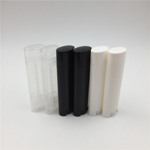 Utop 5ml 5g trắng đen PP rỗng Lip Balm ống in logo chăm sóc da mỹ phẩm làm bằng nhựa - Product Image 6
