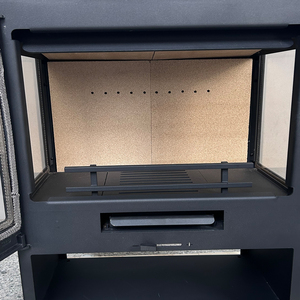 Stufa <span class=keywords><strong>a</strong></span> <span class=keywords><strong>legna</strong></span> R0903A 9KW con vetro su tre lati, ampio finestro di visualizzazione, stufa <span class=keywords><strong>a</strong></span> <span class=keywords><strong>legna</strong></span> moderna da interno, <span class=keywords><strong>caminetto</strong></span> - Product Image 5