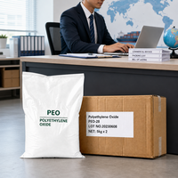 Oxyde de polyéthylène en poudre de qualité industrielle, pureté 99,9 %, soluble dans l'eau froide, prix usine, pour agent auxiliaire textile