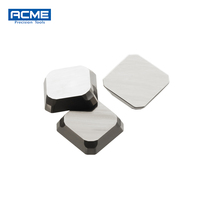 Plaquette de fraisage en carbure de tungstène pour machine CNC SEKN1203AFTN OEM, poli haute finition pour l'aluminium