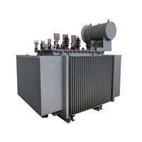 Transformateur de distribution immergé dans l'huile sur mesure 10kV 33kV, groupe vectoriel Dyn11, triphasé 50Hz 60Hz pour ferme solaire