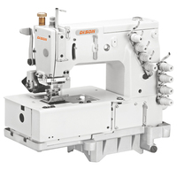 Machine à coudre à point de chaînette double à plat à 1-4 aiguilles DS-1508P avec mécanisme de mouvement de la boucle horizontale