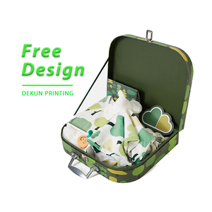 Di carta rigida di cartone del capretto infantile del bambino del bambino della biancheria intima calze asciugamano regalo di imballaggio valigia box neonato <span class=keywords><strong>set</strong></span> regalo del bambino - Product Image 5