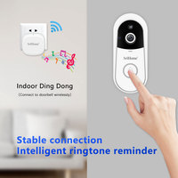 SriHom 4MP 2K étanche WiFi sonnette intelligente batterie interphone caméra sans fil Audio porte téléphone haute résolution porte cloche caméra