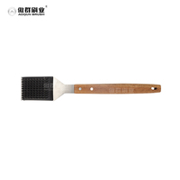Brosse à gril et grattoir Brosse à gril rotative sans poils rechargeable Brosse à gril pour barbecue avec chaleur remplaçable