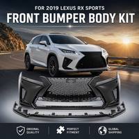 Kit de carrosserie de remplacement pour calandre de pare-chocs avant, style F Sport OE, pour Lexus RX300 RX350 RX450h 2016-2019