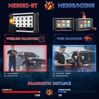 Autel MaxiCOM MK808Z-BT Scanner de diagnostic bidirectionnel Prise en charge améliorée Contrôle bidirectionnel Test actif