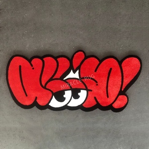 Teen Purple Chambre Décoration Cartes Tapis Personnalisé <span class=keywords><strong>Jeu</strong></span> Pile Tapis Salon À La Main Laine Acrylique Tapis - Product Image 3