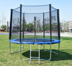 <span class=keywords><strong>Trampoline</strong></span> en PVC de 12 pieds avec filet <span class=keywords><strong>Trampoline</strong></span> de saut extérieur pour utilisation en parc d'attractions - Product Image 3