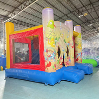 Château gonflable sur le thème de la mer avec toboggan, jeux gonflables commerciaux, château rebondissant pour les fêtes d'enfants, divertissement pour les événements