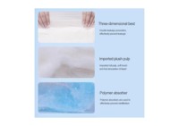 Culottes d'incontinence jetables en plastique pour adultes, confortables et douces, de qualité hospitalière, OEM, taille plus, imprimées, pour la vente en gros