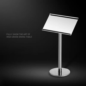 Nhà Hàng thẻ đơn chủ đám cưới bên bàn tên thẻ dây vàng thẻ đứng nhỏ Kim Loại bảng số chủ - Product Image 5