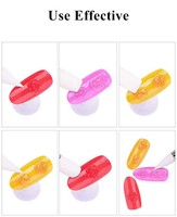 Stylo à double embout pour nail art, stylo à points pour gel UV, stylo de sculpture, manche en acier inoxydable, acrylique, outil de manucure durable, logo personnalisé