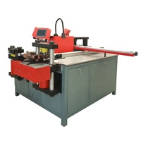 Machine de traitement automatique de barres omnibus CNC, machine de pliage de barres omnibus en cuivre et aluminium de haute précision pour armoire de commutation