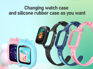 Phong Cách Mới Kt28 Trẻ Em Thông Minh Đồng Hồ 1.69 Inch Màn Hình Cảm Ứng Android 4G Điện Thoại Đồng Hồ Có Thể Thay Đổi Trường Hợp 1 + 8GB GPS Sim Thẻ Máy Ảnh Ứng Dụng - Product Image 6