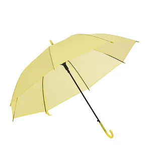 U004 Einweg Clear Frosted Plastic Günstige PVC Transparente Regenschirm Paraguas Parapluie Som brillas für Kinder