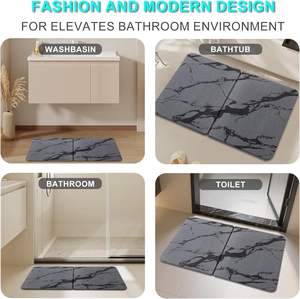 Tapis de bain écologiques en diatomite à séchage rapide, vente en gros, best-seller - Product Image 4