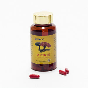 Kapsul ekstrak Jamur Reishi merah/<span class=keywords><strong>Lingzhi</strong></span>/merah standar terbaik Ganoderma lucium/<span class=keywords><strong>Lingzhi</strong></span>/merah 100 Kapsul - Product Image 1