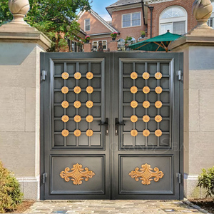 Portes <span class=keywords><strong>en</strong></span> <span class=keywords><strong>fer</strong></span> forgé de haute qualité, modèles <span class=keywords><strong>en</strong></span> métal galvanisé, portes simples, portes principales, portes extérieures <span class=keywords><strong>en</strong></span> <span class=keywords><strong>fer</strong></span>, <span class=keywords><strong>prix</strong></span> - Product Image 3
