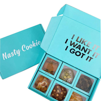 Emballage pour pâte à biscuits et à cookies, très demandé, avec impression de logo personnalisé, idéal pour les fournitures de boulangerie et la présentation en magasin
