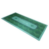 Tapis de table de poker Texas Hold'em antidérapant pliable avec logo personnalisé, nappe de casino, tapis de poker en caoutchouc naturel